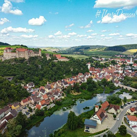 Old Town Center Apartments On The Romantic Road Harburg  Exteriör bild