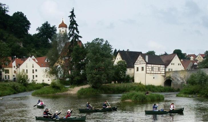 Old Town Center Apartments On The Romantic Road Harburg  Exteriör bild